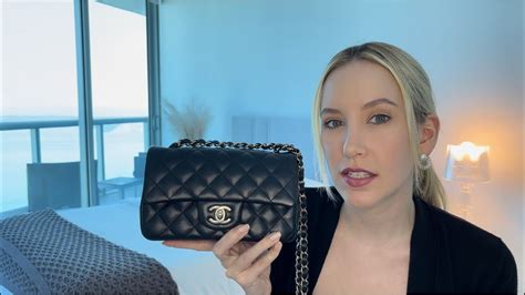 chanel rectangular mini strap length|Chanel rectangular mini flap review.